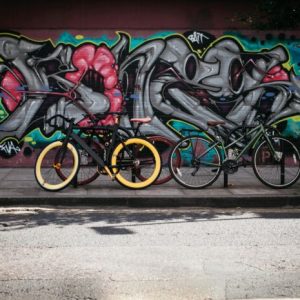 Graffiti bike tour Cali