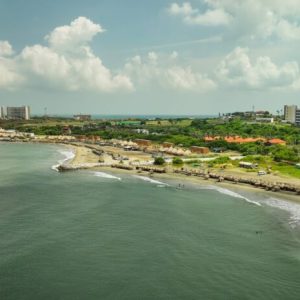 Playa en solinilla y Punta roca